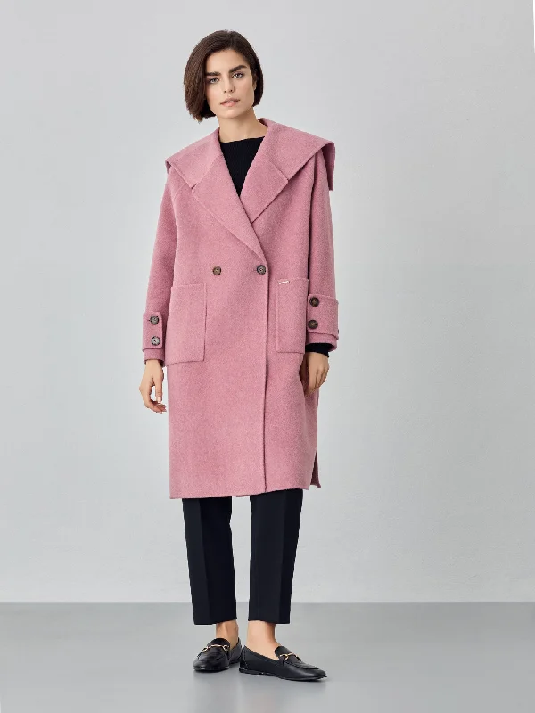 Large Collar Overcoat Stole Shawl Scarf