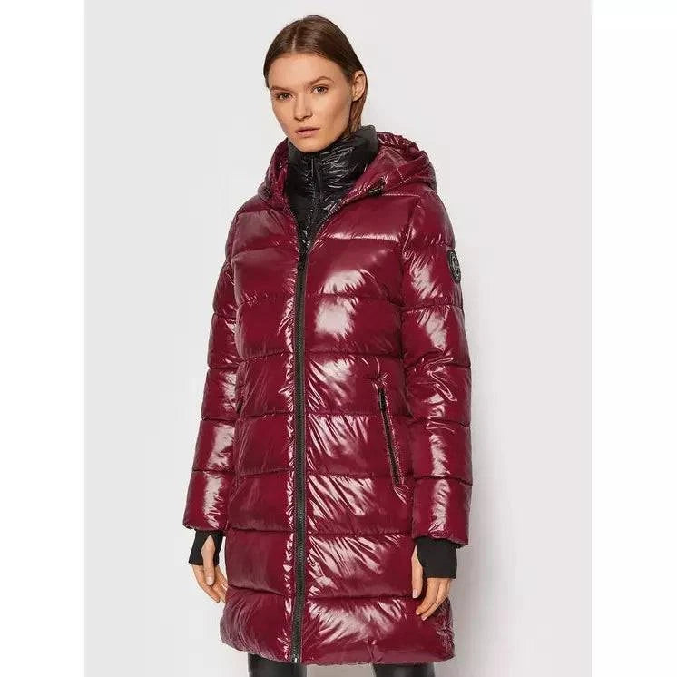 MICHAEL Michael Kors Women's Puffer Winter Coat Cardigan Sweater Pullover