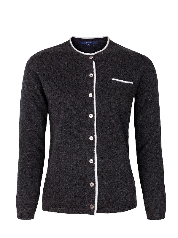 Dark Grey-Cream