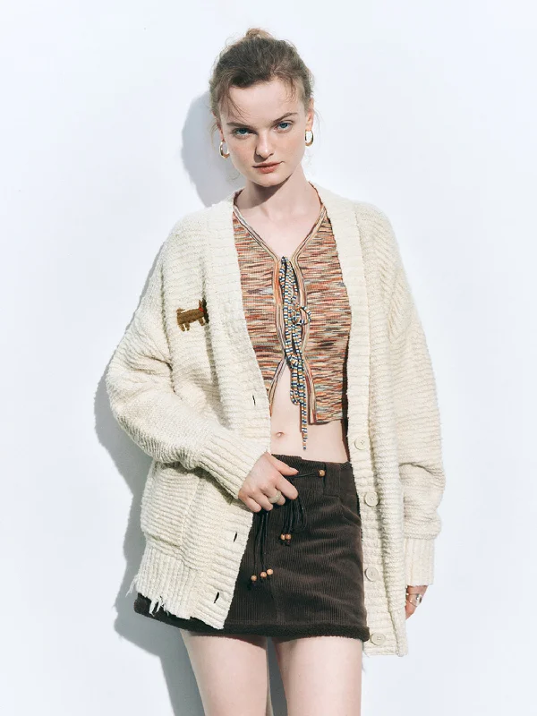 Button Up Knitted Cardigans Wool Cardigan Cotton Cardigan Cashmere Cardigan