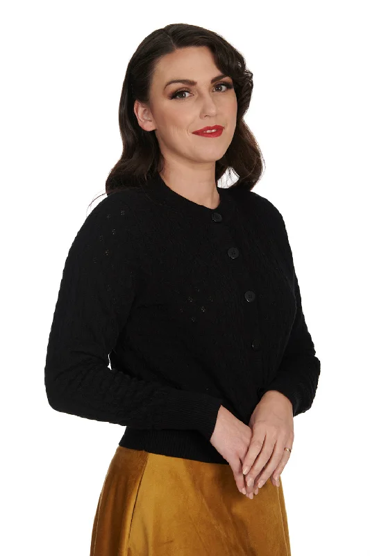 Katie Cardigan Neon metallic Matte