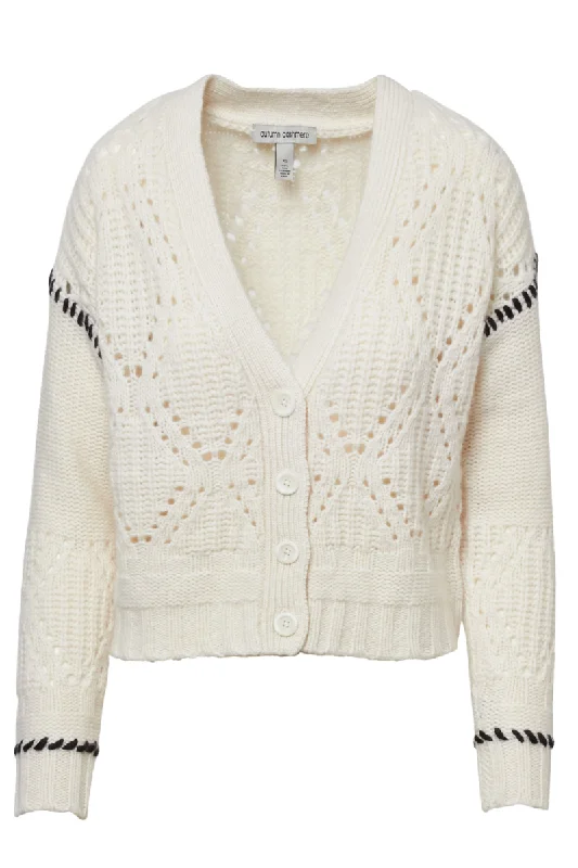 Shaker Diamond Cardigan Beaded Cardigan Sequined Faux Fur